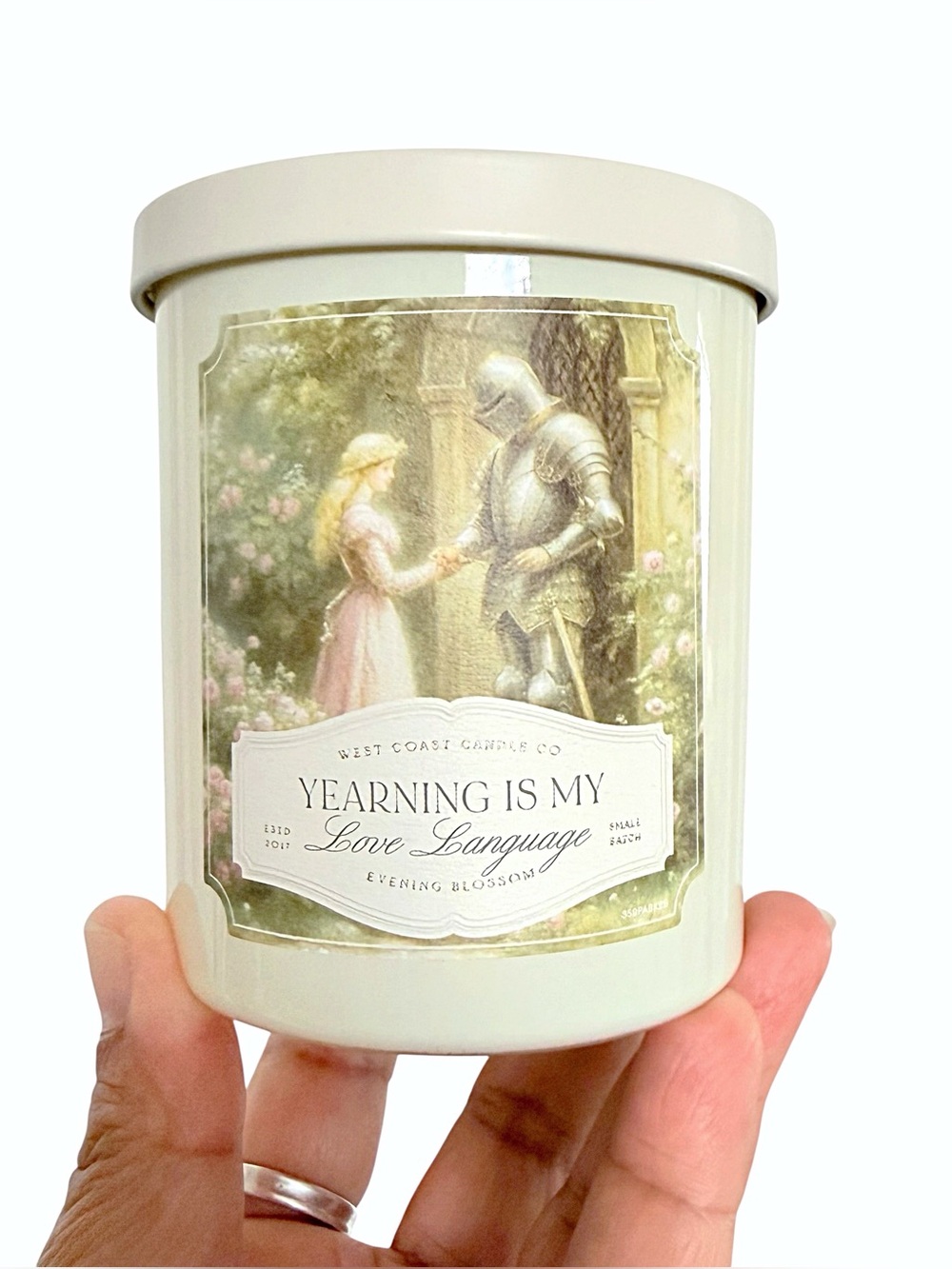 'Leoben Company Yearning Is My Love Language' Evening Blossom Scented Candle